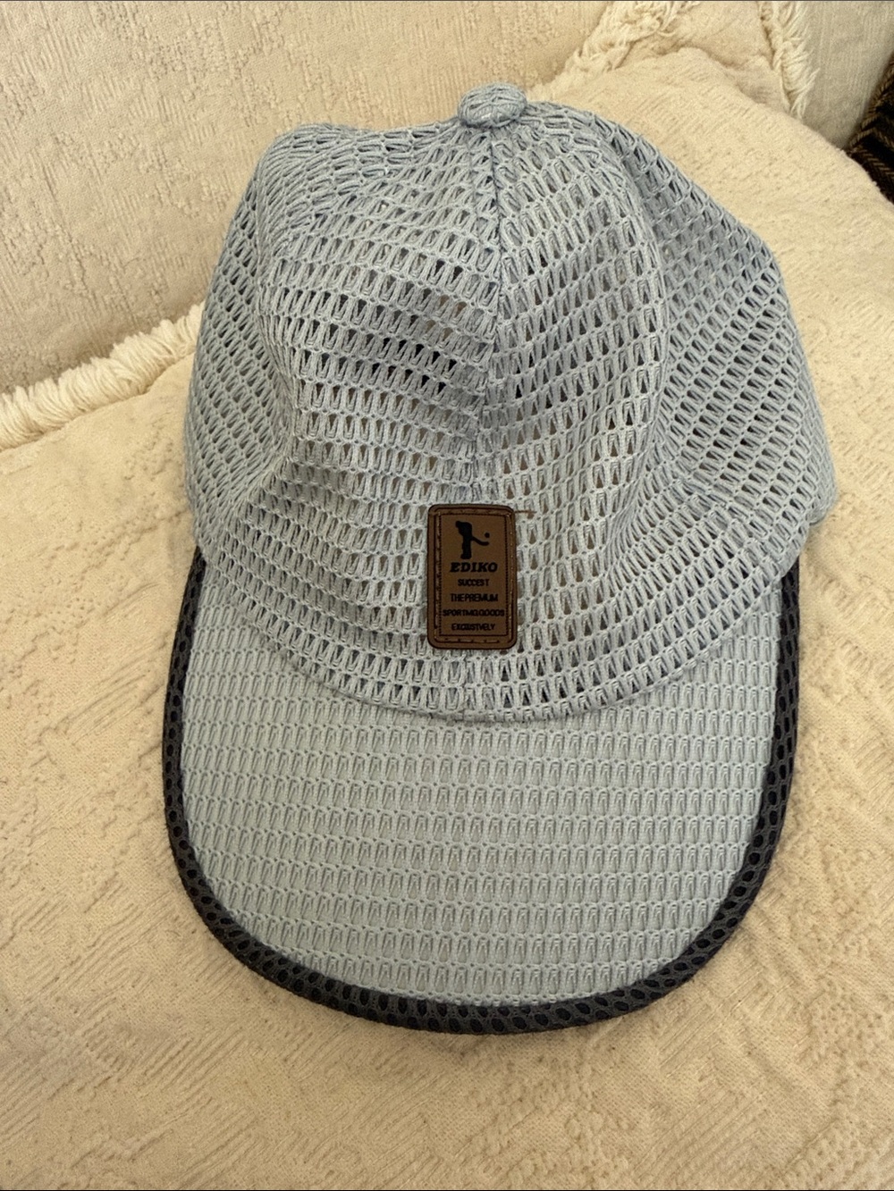Ediko Succest The Premium Sporting Good Exclusively Grey Golf StrapbacjHat Cap